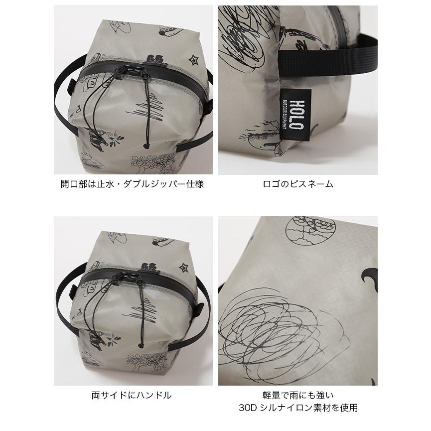 holo ホロ ポットポーチ シルナイロン POT Pouch アクセサリーケース