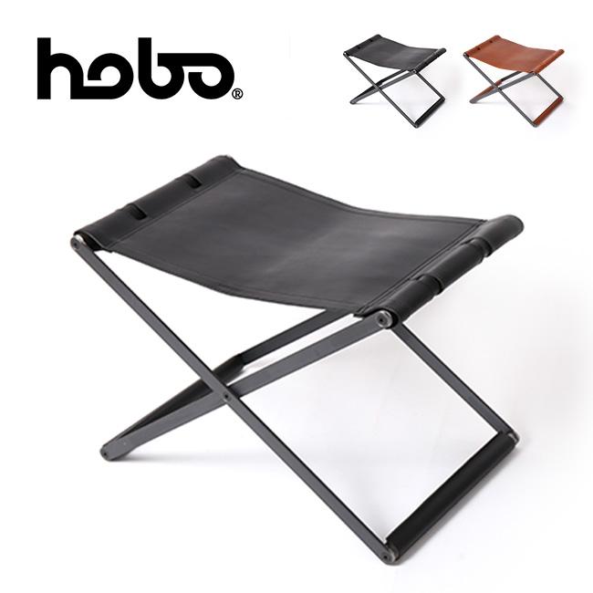 hobo / Cow Leather Folding Chair / ブラック 【公式通販】