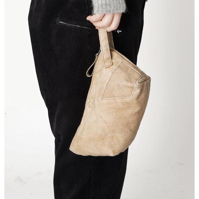 hobo（ホーボー） ダックキャンバスカキシブダイ ツアーポーチ