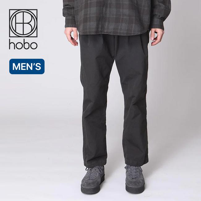 hobo（ホーボー） イージーパンツ コットンウェザークロス オーバー