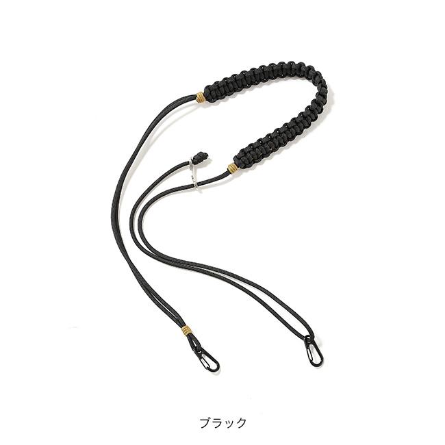 BONAVENTURA アジャスタブル ストラップ(ブラック×エトープ)未使用品 HAIDA ハイダ アジャスタブルストラップ ユーティリティストラップ