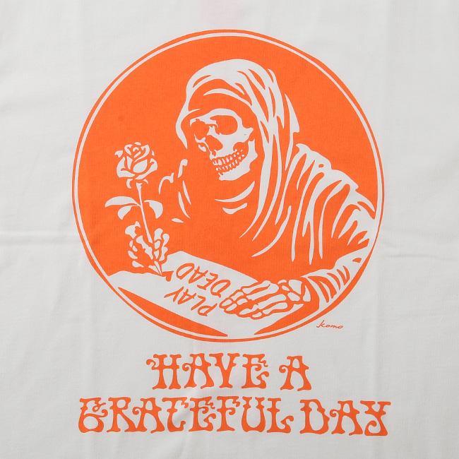 HAVE A GRATEFUL DAY ハブアグレイトフルデイ Tシャツ-プレイデッド 