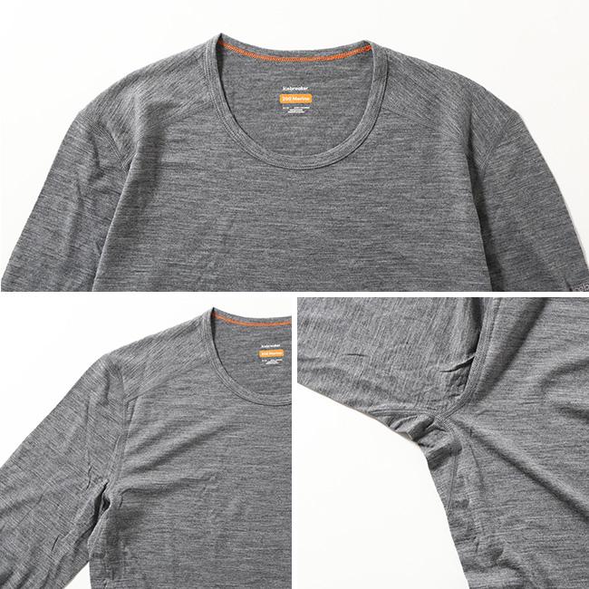 icebreaker（アイスブレーカー） メリノ200 オアシスLSクルー メンズ