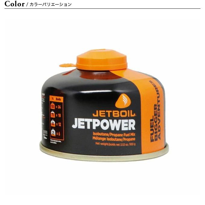 JETBOIL（ジェットボイル） ジェットパワー100G : OutdoorStyle