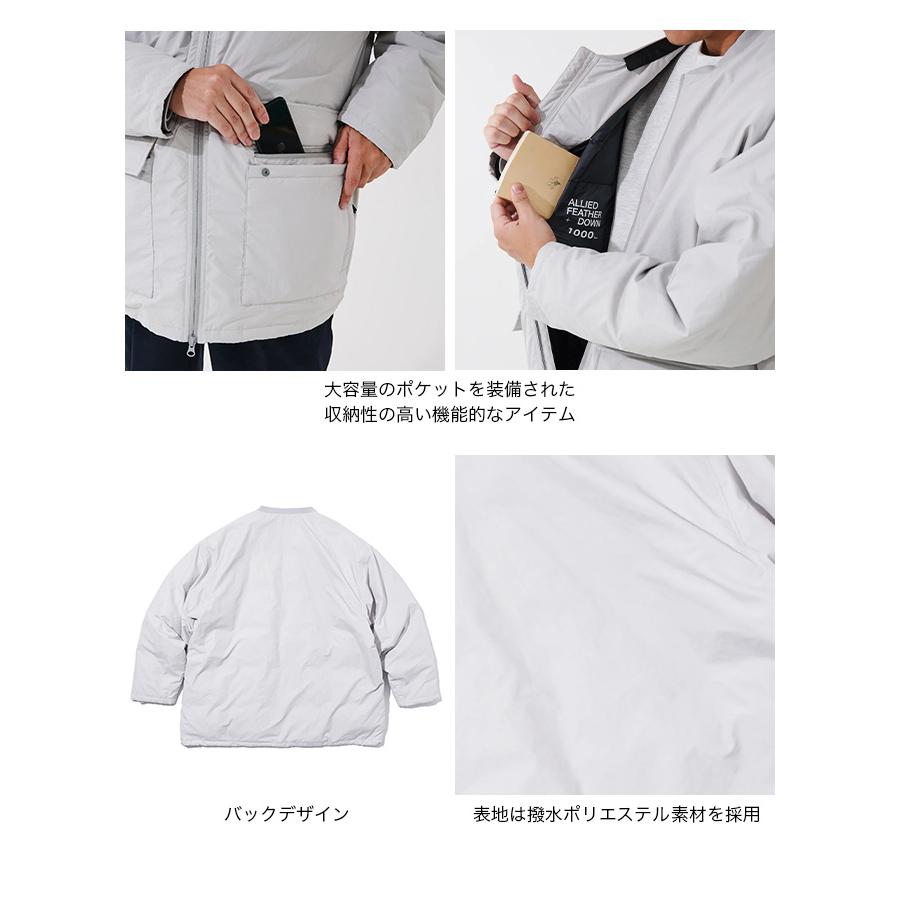 JUGEM（ジュゲム） キルトリブダウンジャケット ユニセックス