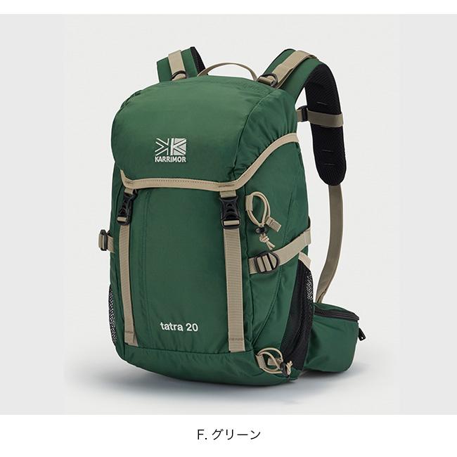 KARRIMOR カリマー タトラ20 501212 tatra20 メンズ レディース ユニセックス バックパック リュック ザック 20L 腰ベルト付き 日帰り登山 ハイキング 2026 春夏の画像
