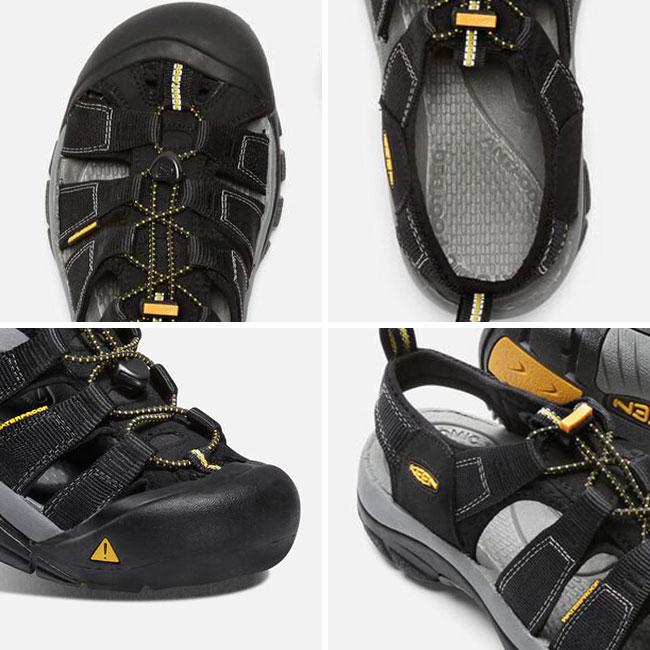 新品　KEEN ユニーク　サンダル　黄　黒　US10 28cm ニューポート KEEN（キーン） サンダル NEWPORT H2 / ニューポート エイチツー