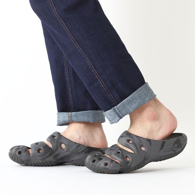 KEEN ヨギ　サンダル　ダークグレー　新品 メンズ ヨギ | Black Marble | KEEN公式オンラインストア