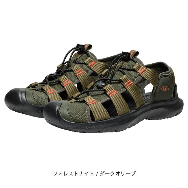 KEEN AMMZ オリーブ色 スポーツサンダル KEEN（キーン） シーニックH2 メンズ SEANIK H2 サンダル スポーツ