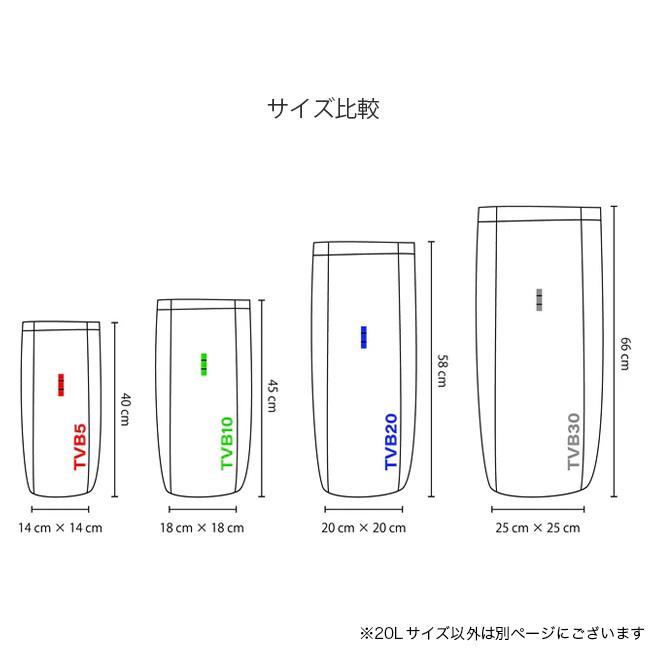 KIVA OUTDOORS キバアウトドアーズ タイベックドライバッグ20L TVB020