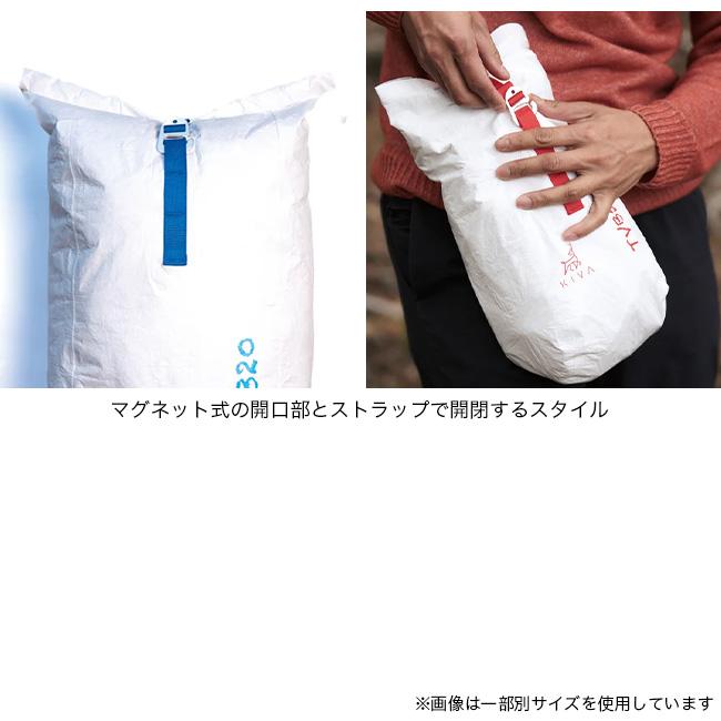 KIVA OUTDOORS キバアウトドアーズ タイベックドライバッグ20L TVB020