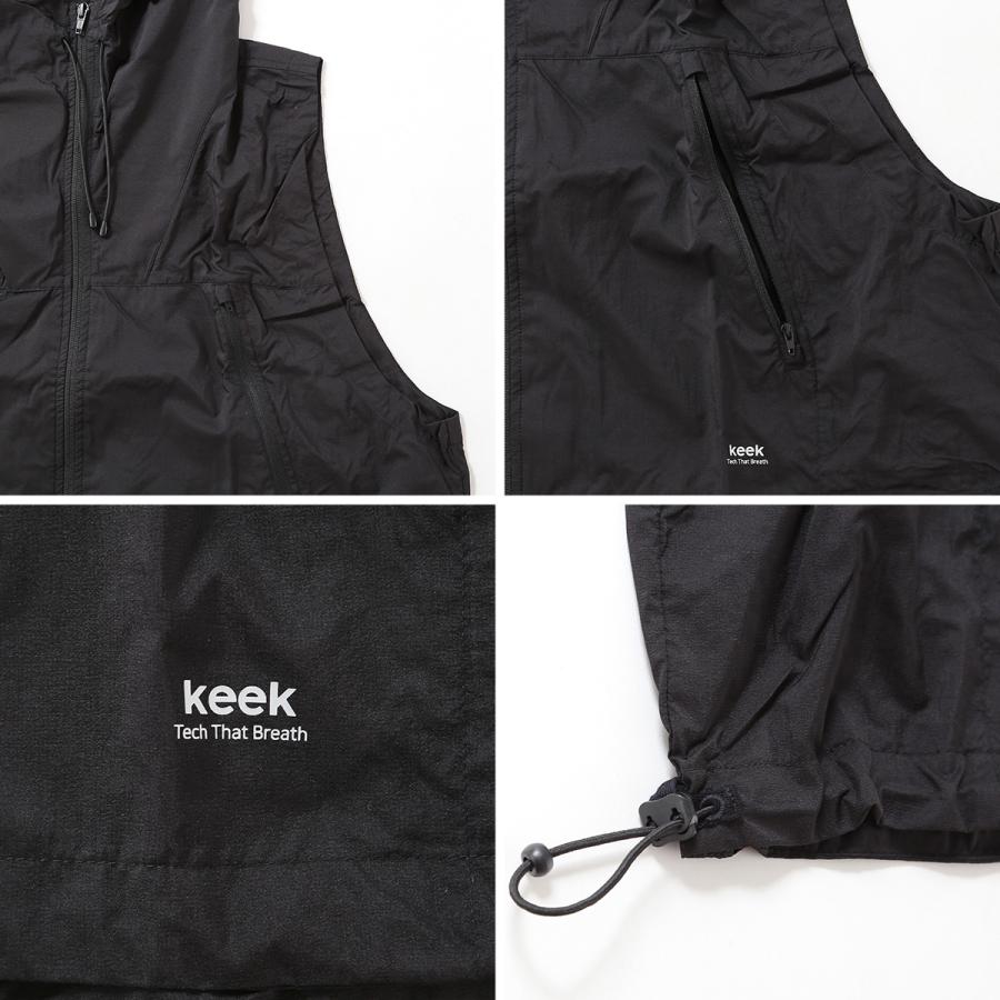 syunmaoです。 keek ネックピロー内蔵のベスト　Mサイズ keek キーク ライトウェイトユーティリティベスト｜SUNDAY MOUNTAIN