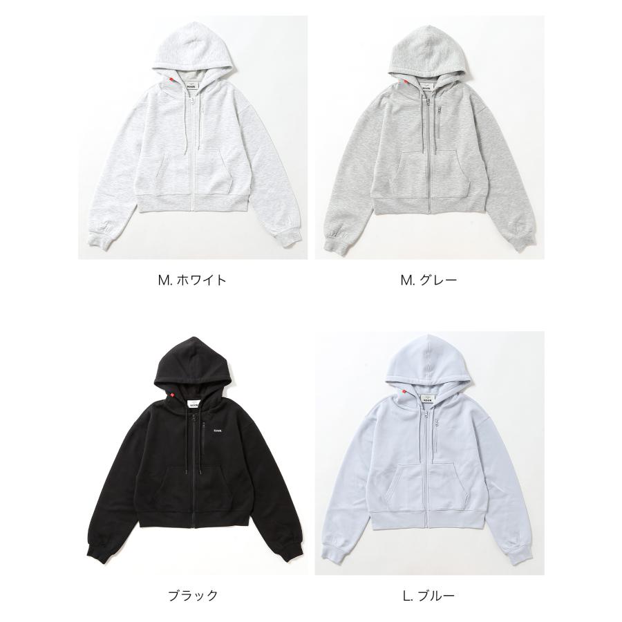 keek キーク ピロウディ ロゴフーディーV3 クロップ K0IJP003 Pillowdy