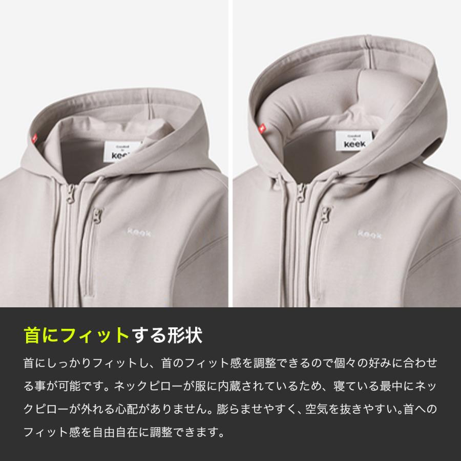 keek キーク ピロウディ ロゴフーディーV3 クロップ K0IJP003 Pillowdy