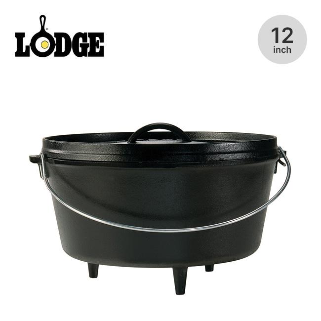 LODGE（ロッジ）　キャンプオーヴン　12インチDEEP　ダッチオーブン ロッジ キャンプオーヴン 12インチディープ L12DCO3 – aandfonlinestore バーベキュー・調理用品