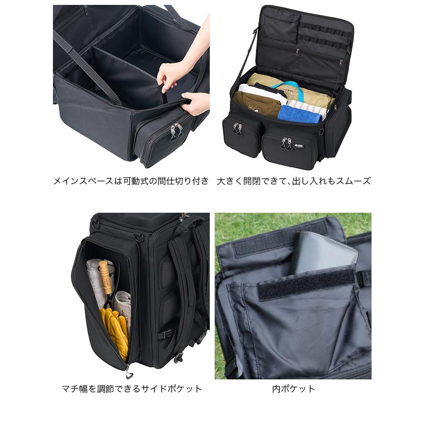 LOGOS 折りたたみキッチンテーブル 収納袋付き LOGOS（ロゴス） LOGOSキャンプツールリュック(テーブル付き) 73188210