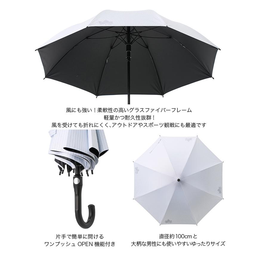 LOGOS（ロゴス） ソーラーブロック日傘 レギュラー 晴雨兼用 81336743