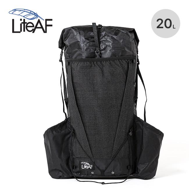LiteAF ダイニーマ20L カーブフレームレス S Dyneema 20L Curve Frameless Custom Ultralight Backpack »