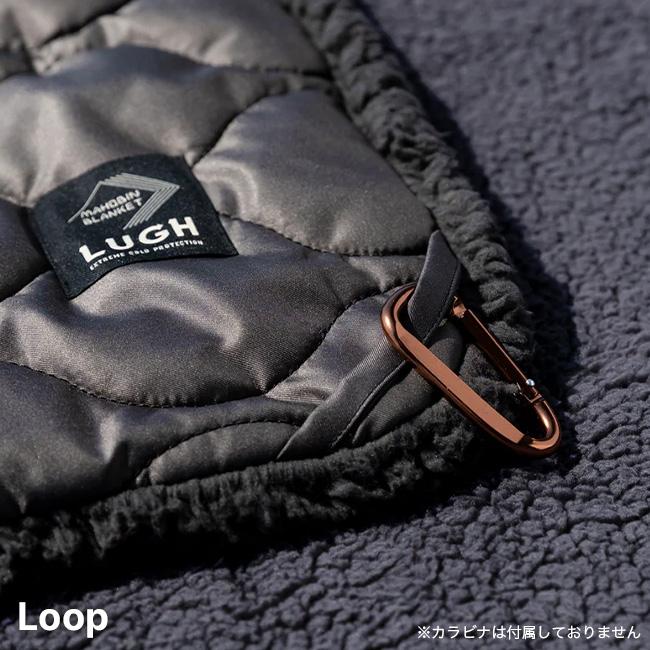 LUGH ルー 魔法瓶ブランケットclassic XS JZ-LU2303-BK50XS 膝掛け