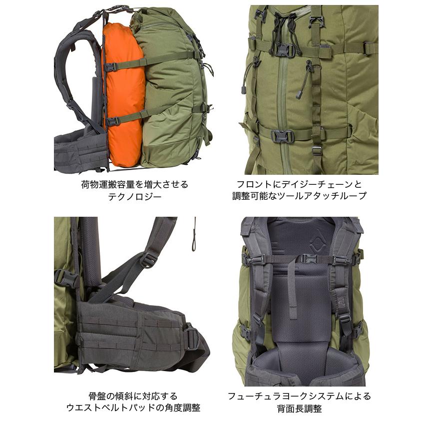 MYSTERY RANCH（ミステリーランチ） テラフレーム3-ZIP 50 19761350