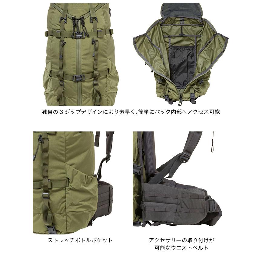 特典あり MYSTERY RANCH ミステリーランチ テラフレーム3-ZIP 50
