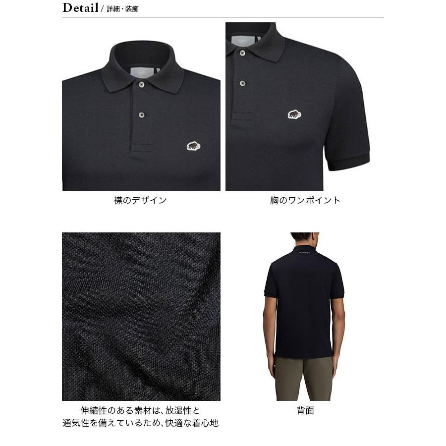 MAMMUT マムート マトリックスポロシャツAF メンズ MAMMUT マムート マトリックスポロシャツAF メンズ