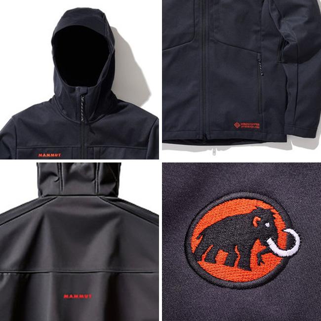 ジャケット・アウター Ultimate VIII SO Hooded Jacket AF Men 25 MAMMUT（マムート） アルティメイト8 SOフーデッドジャケットAF 25