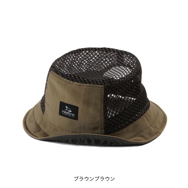 STONE  バケットハット 帽子　新品タグ付き　ダークブラウン MILESTONE マイルストーン デナリバケットハット MSC-025 Denali Hat