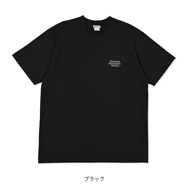 Marmot マーモット MMW エンボイダリーTシャツ メンズ MTSS25MST064 Embroidery T-Shirts トップス ティシャツ 半袖 カットソー クルーネック ロゴT 2026 春夏 | Marmot | 03