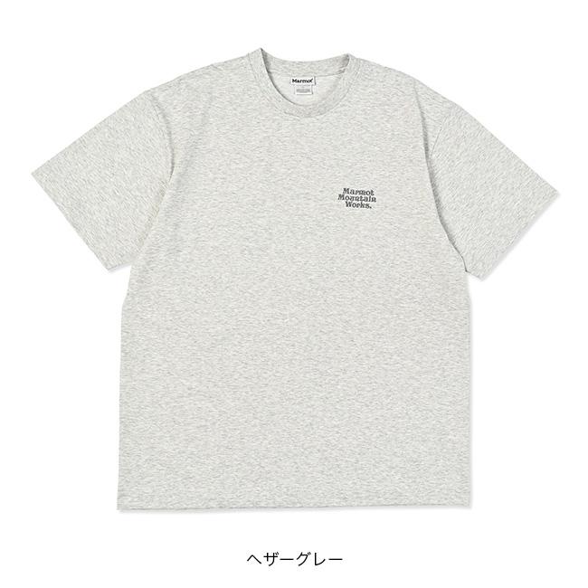 Marmot マーモット MMW エンボイダリーTシャツ メンズ MTSS25MST064 Embroidery T-Shirts トップス ティシャツ 半袖 カットソー クルーネック ロゴT 2026 春夏 | Marmot | 05