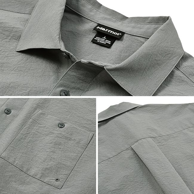 Marmot（マーモット） DA ブレサブルS/Sシャツ メンズ MTSS25MSH019
