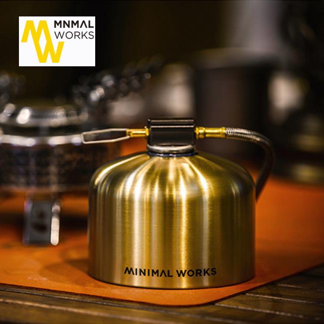 HILLEBERG - ミニマルワークス　ガス缶キャニスター　2個セット MINIMAL WORKS MINIMALWORKS ミニマルワークス ガスキャニスター
