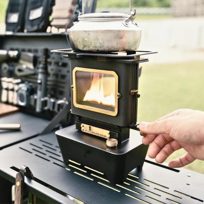 mind マインド アイロンストーブ mind001 コンパクトストーブ 照明