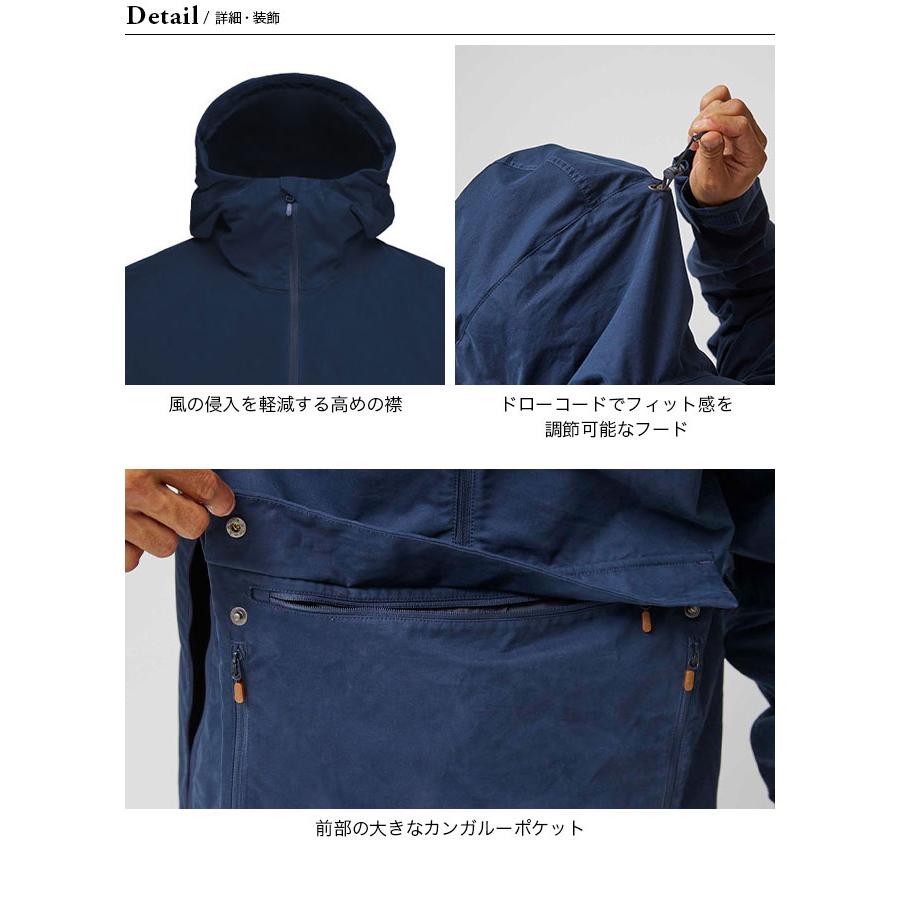 NORRONAノローナ スヴァルバール コットン アノラック Sサイズ ネイビー Norrona（ノローナ） スヴァルバール コットンアノラック メンズ 2463