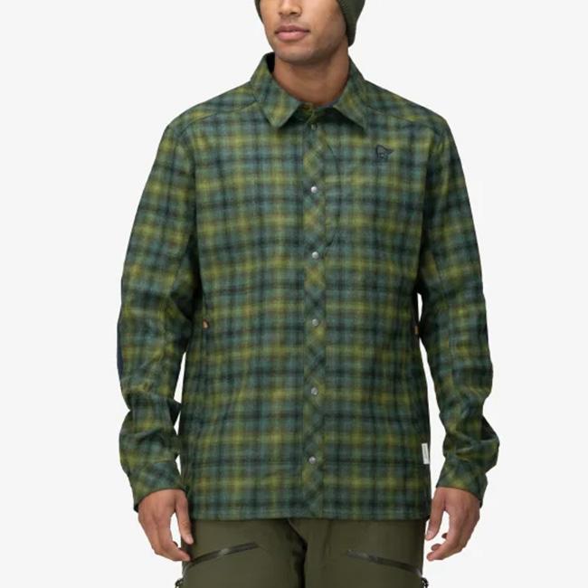 Norrona（ノローナ） タモック ウールシャツ メンズ 1206-19 チェック