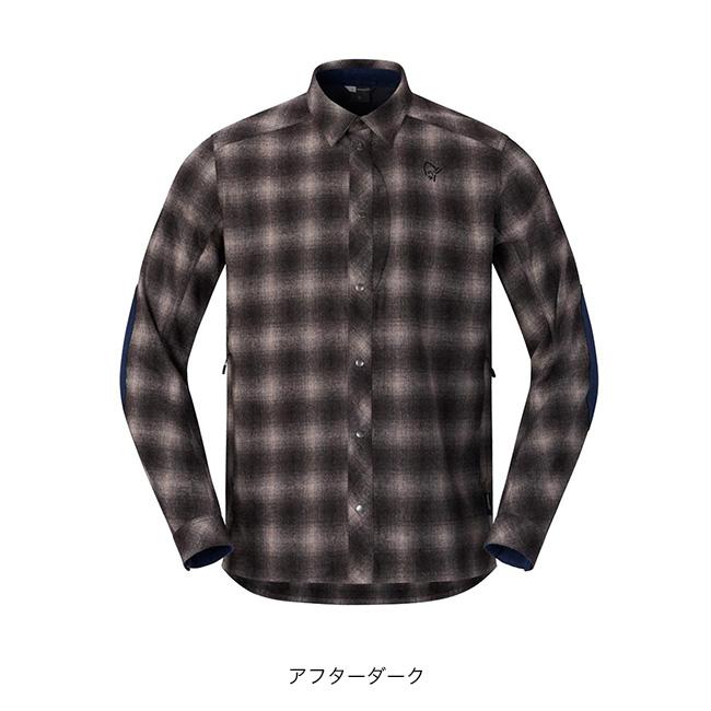 Norrona（ノローナ） タモック ウールシャツ メンズ 1206-19 チェック