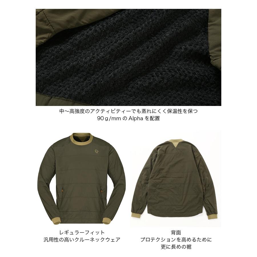 Norrona（ノローナ） タモックアルファ90クルーネック メンズ 2024