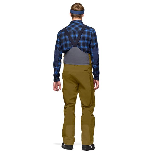 最高峰 ノローナ NORRONA tamok ゴアテックス ビブパンツ カーキ 最高峰 ノローナ NORRONA tamok ゴアテックス ビブパンツ カーキ