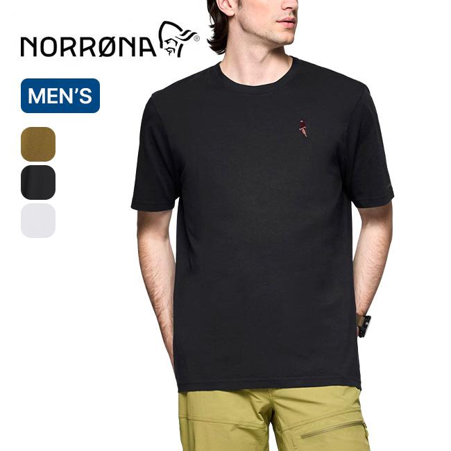 NORRONA ノローナ /29 コットンアクティビティエンブロイダリーTシャツ メンズ 3411-23 Norrona（ノローナ） ノローナ /29 コットンアクティビティエンブロイ