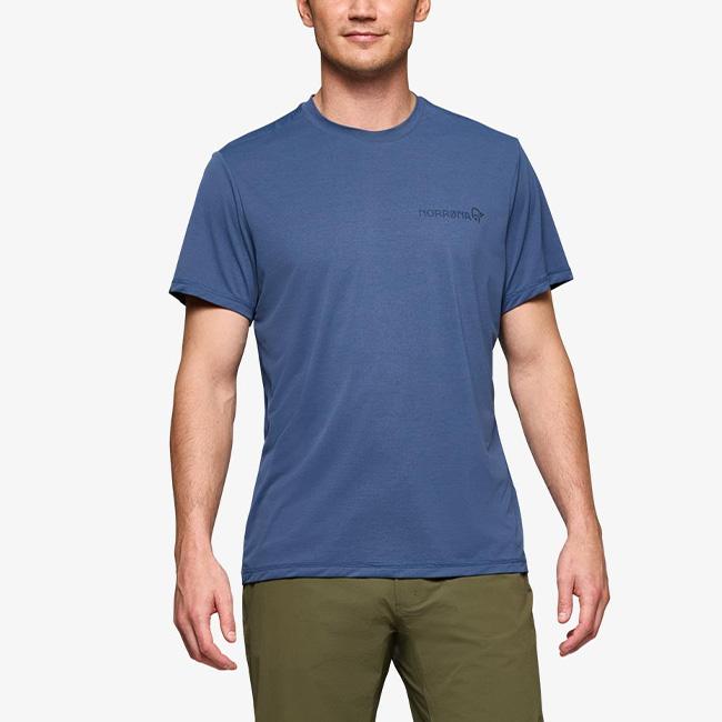 NORRONA 半袖Tシャツ L Norrona（ノローナ） フェムンド テックTシャツ メンズ 2651-24 femund