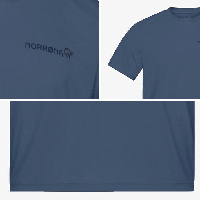 NORRONA 半袖Tシャツ L Norrona（ノローナ） フェムンド テックTシャツ メンズ 2651-24 femund