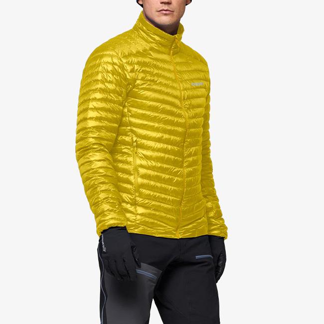 新品未使用　ローヘンV COLLAR LIGHT JACKET ライトジャケット NORRONA ノローナ トロールヴェゲン ダウン800スーパーライト