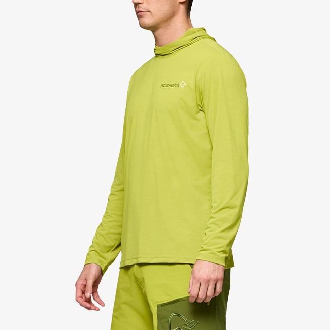 NORRONA ノローナ フェムンド テックフード メンズ 2760-26 femund tech Hood Men s トップス 長袖 UVカット 紫外線対策 ストレッチ 登山 ハイキング 2026 春夏の画像