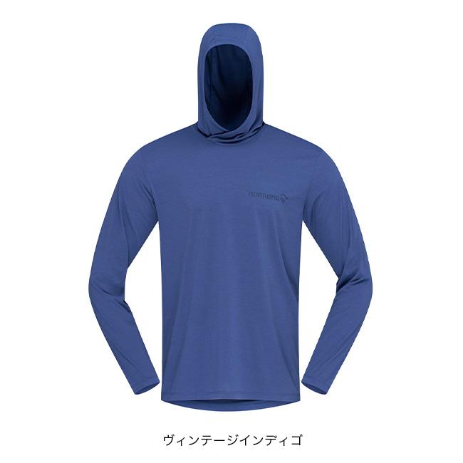 NORRONA ノローナ フェムンド テックフード メンズ 2760-26 femund tech Hood Men s トップス 長袖 UVカット 紫外線対策 ストレッチ 登山 ハイキング 2026 春夏の画像