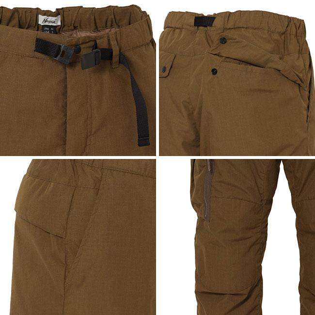 NANGA ナンガ ヒノックダウンパンツ ND2441-1I201 HINOC DOWN PANTS