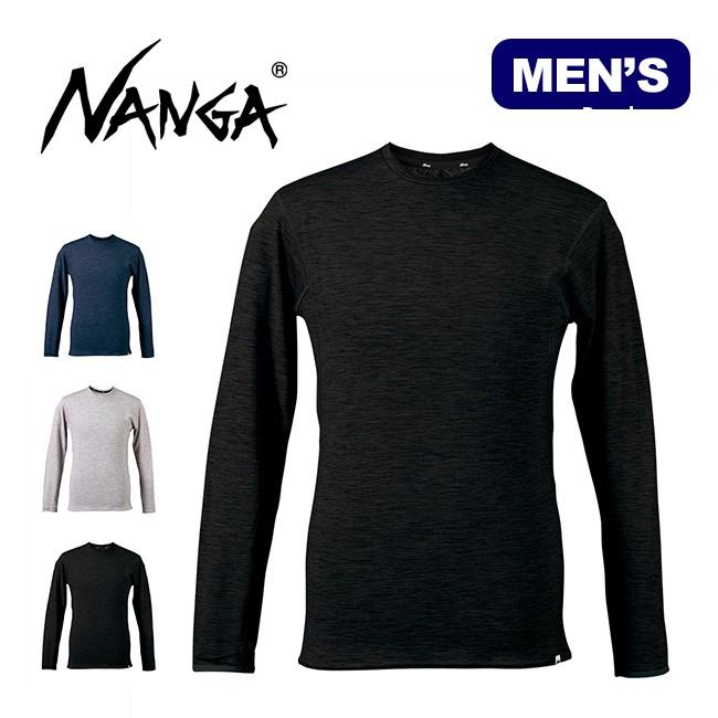 Nanga ナンガ メンズ メリノウールインナーl S Tee 下着 アンダーウェア ベースレイヤー ロングtシャツ 長袖 Outdoorstyle サンデーマウンテン 通販 Paypayモール