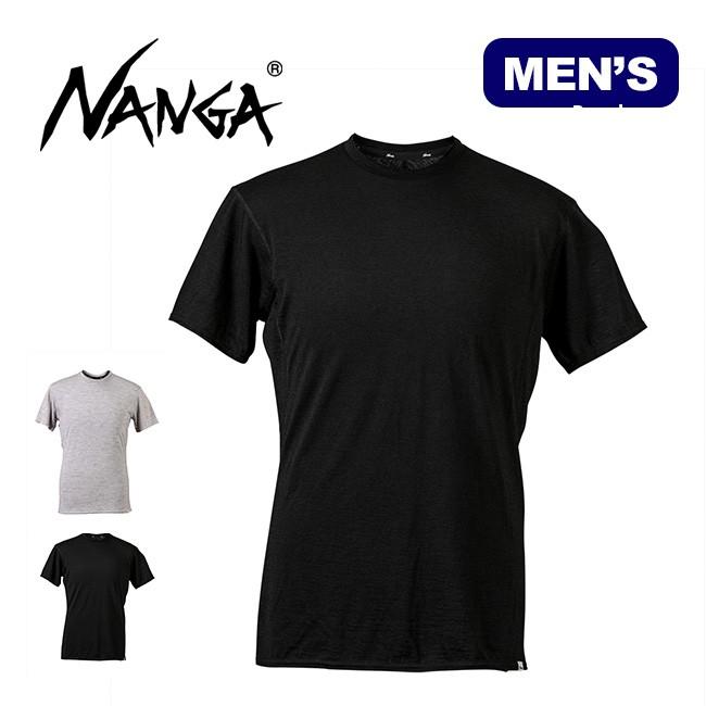 Nanga ナンガ メンズ メリノウールインナーs S Tee Tシャツ 半袖 下着 アンダーウェア ベースレイヤー Outdoorstyle サンデーマウンテン 通販 Paypayモール