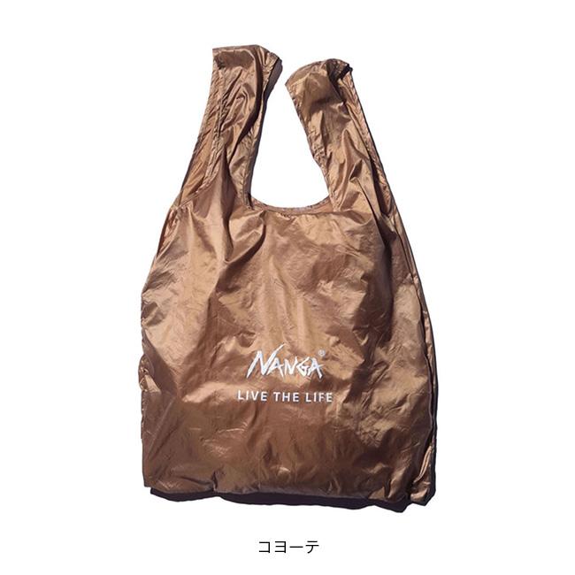 NANGA（ナンガ） ポケッタブルエコバッグ LIVE THE LIFE NA2441-3A102