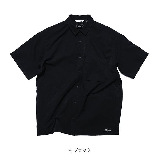 NANGA ナンガ ドットエア コンフィーS/Sシャツ NW2411-1E900 DotAir COMFY S/S SHIRT トップス 半袖 カラーシャツ カジュアルシャツ スマート 通気 2026 春夏の画像