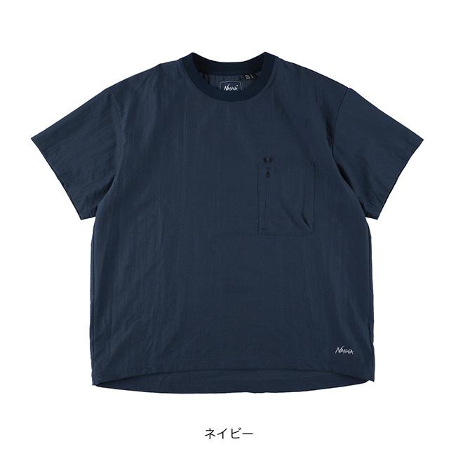 NANGA ナンガ ドットエア コンフィーTEE N2500-1J300A DotAir COMFY TEE  トップス カットソー プルオーバー Tシャツ 半袖 通気 速乾 軽量 2026 春夏の画像
